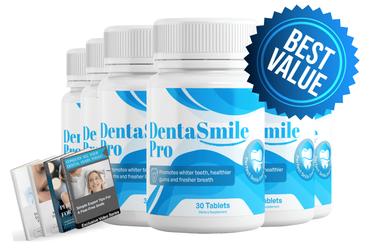 Discover the benefits of DentaSmile Pro, the natural dental supplement with no side effects, designed to improve oral health safely and effectively.