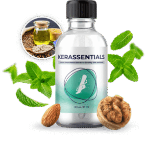 Kerassentials how to use – applying Kerassentials oil drops to toenails as part of daily antifungal routine.